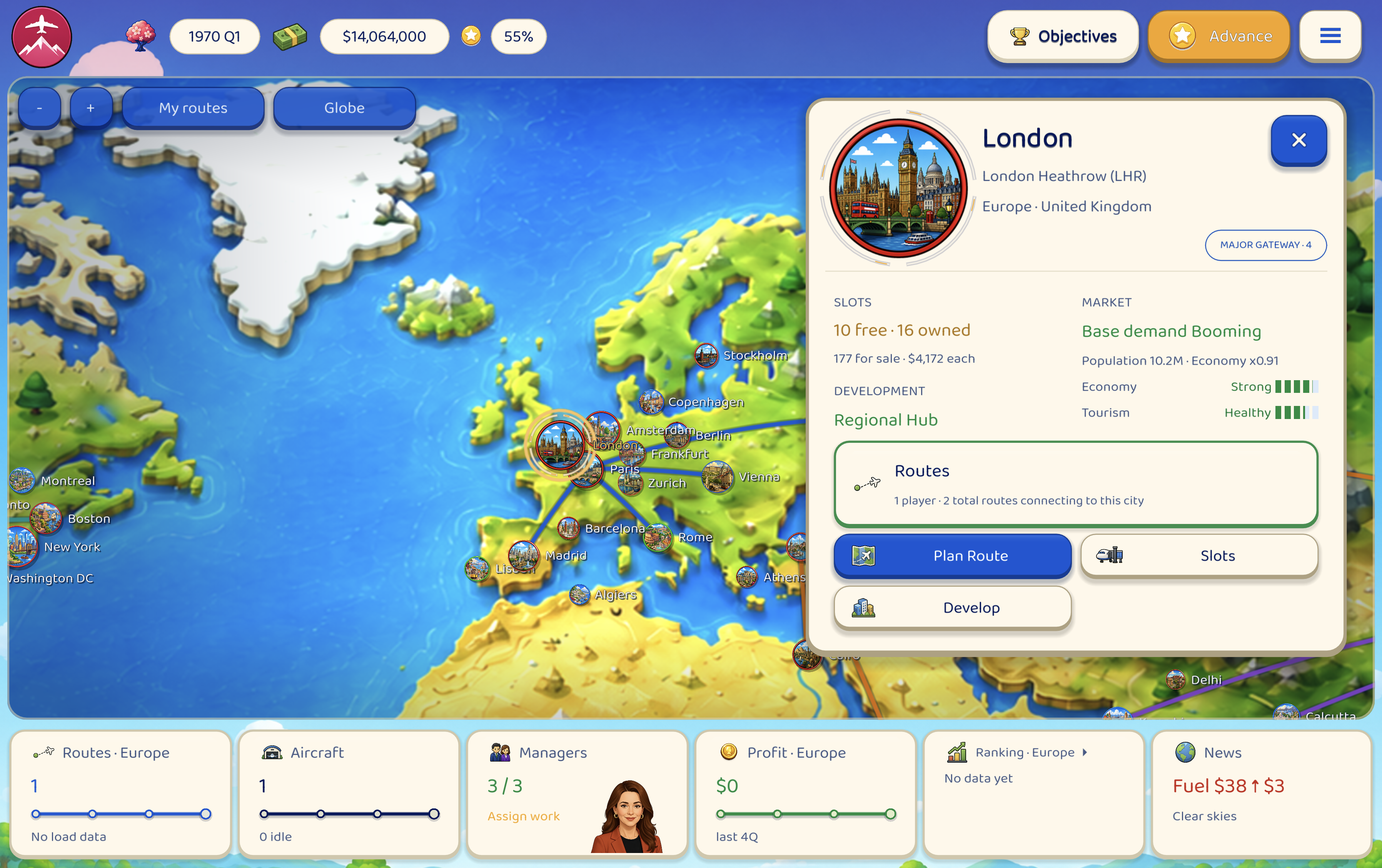 London Hub Development
